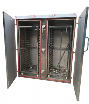 Large capacity food steamer cabinet
